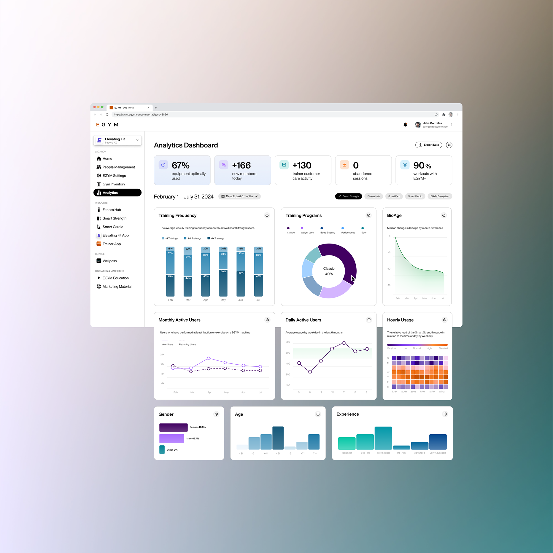 Physio mobile app